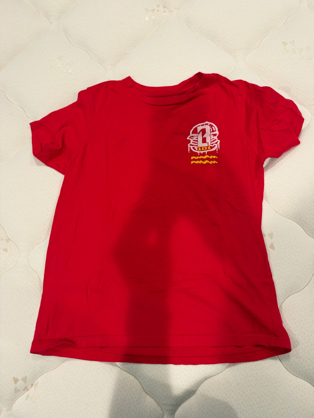 Youth Baseball Lifestyle Burger T-Shirt